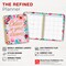 BrownTrout; Bonnie Marcus OFFICIAL | 2027 6 x 7.75 Inch Weekly Desk Planner | Foil Stamped Cover; Category:Planners; Image:7
